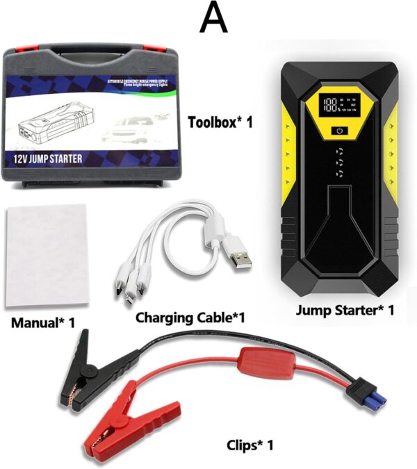 Arrancador de batería de coche de 12V - Image 4